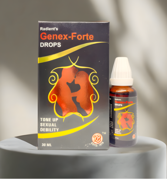 Radient GENEX-FORTE Drops for men's vitality, stamina and overall wellness support