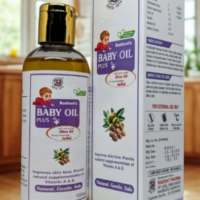 Radient BABY PLUS Oil nourishing baby massage oil for soft, healthy and moisturized baby skin