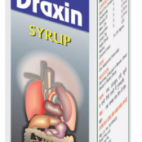 Radient DRAXIN Syrup for diarrhea relief, gastro enterocolitis treatment, bowel pain, watery stools and digestive support