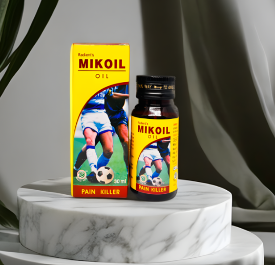 Radient MIKOIL Oil homeopathic massage oil for joints, muscles and healthy skin careRadient MIKOIL Oil homeopathic massage oil for joints, muscles and healthy skin care