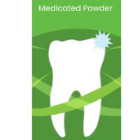 Radient TOTHOL Powder homeopathic tooth powder for gum health, fresh breath and oral care