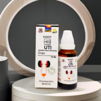 Radient 03 UTI Drops homeopathic medicine for urinary tract health, bladder support and burning urination