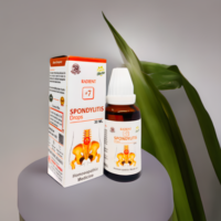 Radient 07 Spondylitis Drops homeopathic medicine for cervical spondylitis, neck pain, nerve pain and muscle stiffness