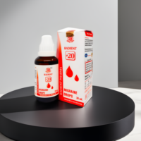 Radient 20 Migraine Drops homeopathic medicine for migraine, headache and neuralgic pain relief support