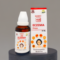 Radient 44 Eczema Drops homeopathic medicine for eczema, itching, skin rash and allergic skin irritation