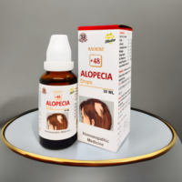 Radient 48 Alopecia Drops homeopathic medicine for hair fall, alopecia, scalp nourishment and stronger hair roots