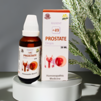 Radient 49 Prostate Drops homeopathic medicine for enlarged prostate, prostatitis, urinary dribbling and bladder support