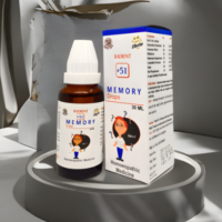 Radient 51 Memory Drops homeopathic medicine for memory improvement, concentration, focus and mental clarity