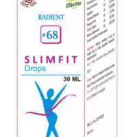 Radient 68 SlimFit Drops homeopathic medicine for healthy weight management and metabolic wellness