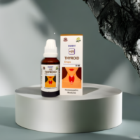 Radient 69 Thyroid Drops homeopathic medicine for thyroid health, goitre support and glandular wellness