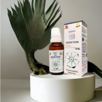 Radient 72 Addiction Drops homeopathic medicine for supportive care during alcohol dependence recovery