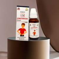 Radient 74 Constipation Drops homeopathic medicine for constipation, bloating and digestive support
