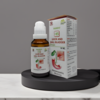 Radient 85 Liver and Gall Bladder Drops homeopathic medicine for liver support, gallbladder health and digestion