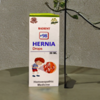 Radient 98 Hernia Drops homeopathic medicine for hernia support, abdominal comfort and digestive wellness