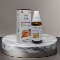 Radient 110 WoundAid Drops homeopathic medicine for wound healing and skin recovery support