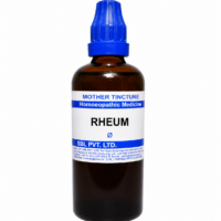 SBL Rheum Q 100ml homeopathic mother tincture for digestive health and gastrointestinal comfort
