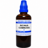 SBL Ricinus Communis Q 100ml homeopathic mother tincture for lactation support and digestive health