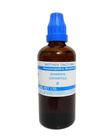SBL Rhamnus Catharticus Q 100ml homeopathic mother tincture for digestive health and healthy bowel function