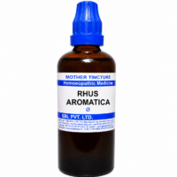 SBL Rhus Aromatica Q 100ml homeopathic mother tincture for bladder support and urinary health