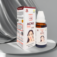 Radient 36 Acne Drops homeopathic medicine for acne, pimples, blackheads and clear healthy skin