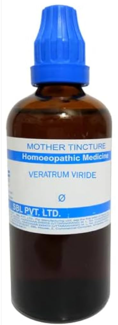 SBL Veratrum Viride Q 100ml Homeopathic Mother Tincture