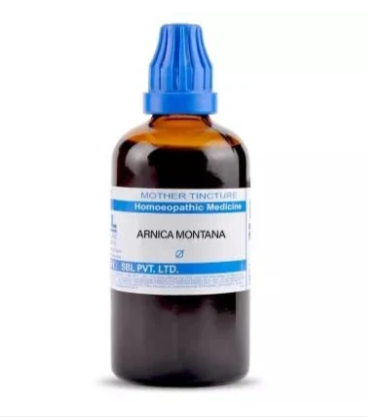 SBL Arnica Montana Q - 100ml homeopathic mother tincture for muscle soreness, injury recovery and body comfort