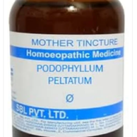 SBL Podophyllum Peltatum Q 100ml homeopathic mother tincture for digestive health and intestinal comfort