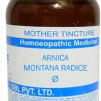 SBL Arnica Montana Radice Q - 100ml homeopathic mother tincture for injury recovery, muscle soreness and body comfort