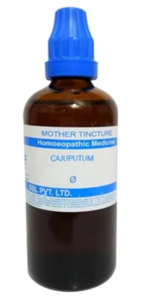 SBL Cajuputum Q - 100ml homeopathic mother tincture for respiratory health, cough and muscle comfort support