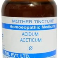 SBL Acidum Aceticum Q - 100ml homeopathic mother tincture for digestive health, metabolism and urinary wellness
