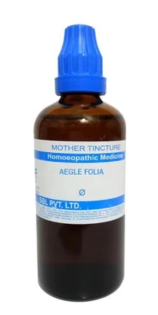 SBL Aegle Folia Q - 100ml homeopathic mother tincture for digestive health and gastrointestinal wellness