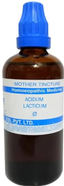 SBL Acidum Lacticum Q - 100ml homeopathic mother tincture for digestive health and gastric comfort