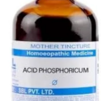 SBL Acidum Phosphoricum Q - 100ml homeopathic mother tincture for mental fatigue and nervous system support