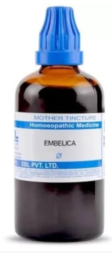 SBL Embelica Officinalis Q - 100ml homeopathic mother tincture for digestive, hair and general wellness