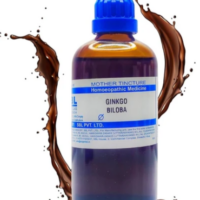 SBL Ginkgo Biloba Q - 100ml homeopathic mother tincture for circulation, memory and general wellness