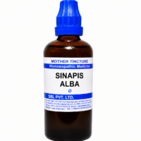 SBL Sinapis Alba Q 100ml homeopathic mother tincture for nasal congestion and respiratory health