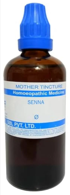 SBL Senna Q 100ml homeopathic mother tincture for digestive health and bowel regularity