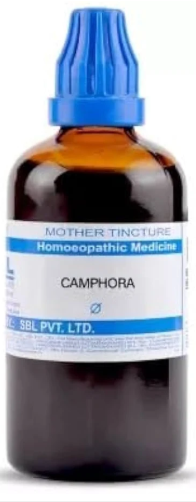 SBL Camphora Q - 100ml homeopathic mother tincture for cold, respiratory and circulatory wellness