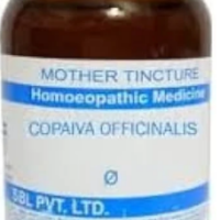 SBL Copaiva Officinalis Q - 100ml homeopathic mother tincture for urinary, respiratory, skin and mucous membrane wellness