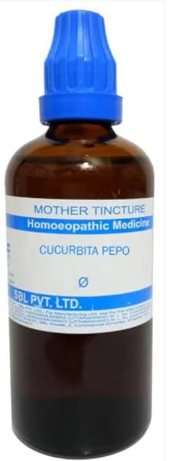 SBL Cucurbita Pepo Q - 100ml homeopathic mother tincture for urinary, bladder, prostate and digestive wellness