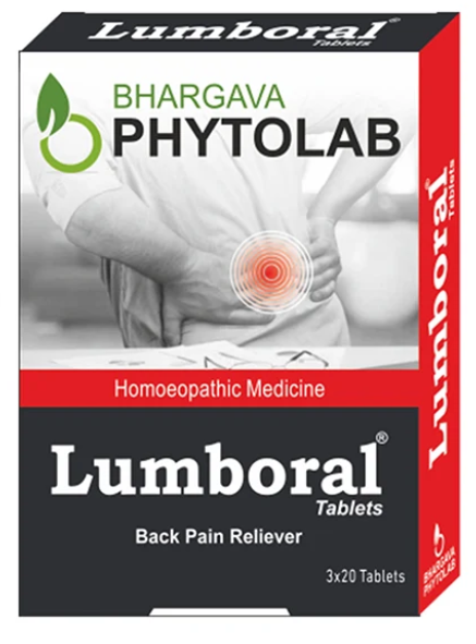 Bhargava Lumboral Tablet for back pain, lumbago, sciatica and muscular pain