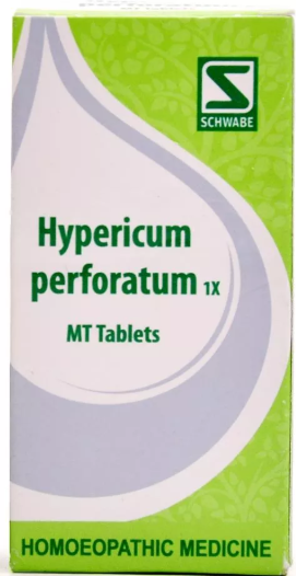 Schwabe Hypericum Perforatum 1X homeopathic medicine for nerve pain