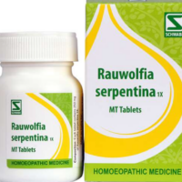 Schwabe Rauwolfia Serpentina 1X homeopathic medicine for high blood pressure